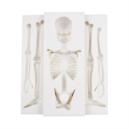 

Baking Supplies Cake Decorating Retro Decorative Drip Mold Halloween Skeleton Silicone Mold Chocolate Mould Turn Sugar