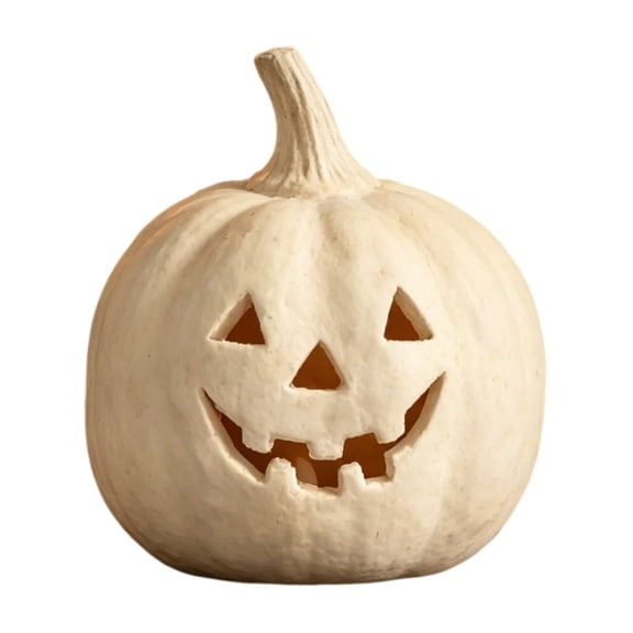Halloween Decorations Pumpkin Candle Holder Lantern Vintage Autumn Farmhouse Table Decoration for Fall Home Indoor Outdoor Front Porch Mantel