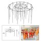 thumbnail image 1 of Estante de freidora de aire estante de papas fritas con estante para brochetas accesorios de freidores portátiles rejilla de alambre, 1 of 8