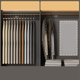 thumbnail image 2 of ckepdyeh Perchero para pantalones de acero inoxidable, organizador de armario, estante de almacenamiento ajustable para pantalones, organizador de armario que ahorra espacio, 2 of 6