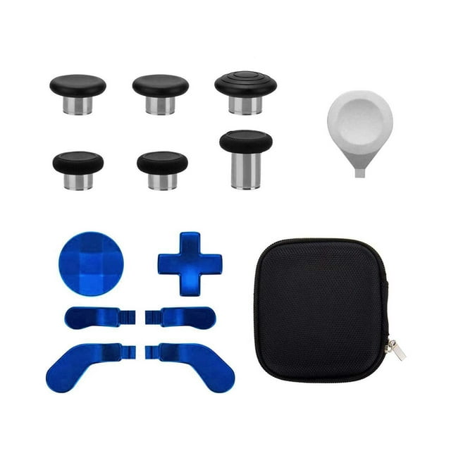 Xbox One Elite Series 2 Controller Accessories, Metal Thumbsticks Replacement, Mod Swap Joysticks, Paddles, D-Pads, Adjustment Tool