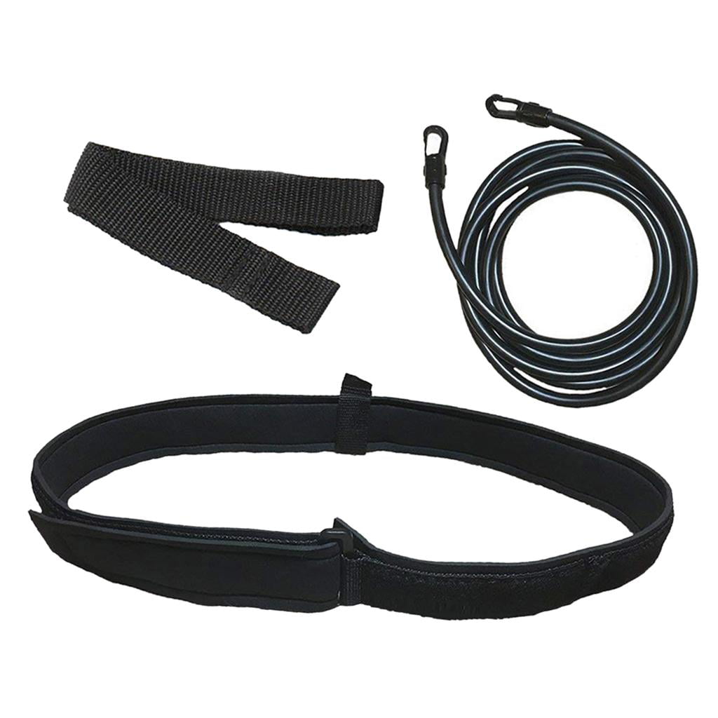 4m Schwimmwiderstand Bungee Belt Trainingshilfen Tether Leash Harness Latex Tube 