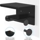 thumbnail image 5 of Toilet Paper Holder, Roll Paper Holder Without Drilling Toilet Paper Holder, Paper Dispenser with Shelf, SUS 304 Stainless Steel, Self-adhesive and Wa, 5 of 5
