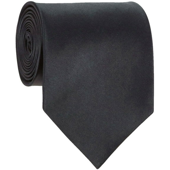 ADF-29 - Mens - Charcoal - Solid Necktie