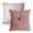 Pink, variant on Phantoscope Designer's Choice Linen Trimmed Button Bundle Decorative Throw Pillow, 18" x 18", Purple, 2 Pack