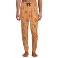thumbnail image 1 of Dragon Ball Z Kanji Logo Stripped Sleep Lounge Pants Pajamas, 1 of 2