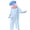 Blue, variant on YIWULA Kids Funny Green Monster Onesie Silly Big Mouth Monster Cartoon cosplay Soft Plush One Piece(Yellow,100)