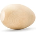 thumbnail image 4 of Wooden Egg Holder 2-1/8 inch, Pack of 6 Egg Cups Wooden & 6  2-1/2 inch Flat Bottom Eggs in a Cup, Wood Egg Unfinished, by Woodpeckers, 4 of 5