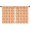 Orange Christmas Gingerbread, variant on Blackout Kids Curtains,Orange Christmas Gingerbread Man Pattern Childrens Insulated Curtains Set Of 2,Bedroom Essentials,Toddler Room Decor 42"x54"