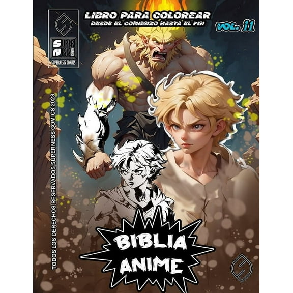 Biblia Anime Desde el Inicio Hasta el Fi Biblia Anime Desde El Inicio Hasta El Final Vol 11: Libro Para Colorear, Book 4, (Paperback)