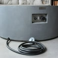 thumbnail image 3 of Modeno Tramore Light Weight Fiber-Concrete Fire Table Propane in Gray, 3 of 6