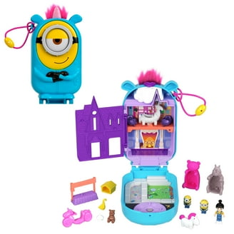 Polly Pocket 2-in-1 Mama and Joey Kangaroo Purse, Travel Toy with