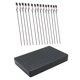 thumbnail image 4 of Base de soporte para pintura, accesorios profesionales, bricolaje, multiusos, práctico, para pintar. 1 base de 15 clips, 4 of 9