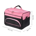 thumbnail image 2 of Bolsa de tijera para el cabello, bolso de peluquero para salón, bolsa de herramientas para peine de Irfora Rosa, 2 of 7