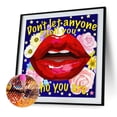 thumbnail image 2 of Wdftyju Pintura de diamante Taladro especial parcial Labios rojos Imagen Diamante de imitación Wdftyju 5la5tt7em3cl6zs5, 2 of 9