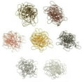 thumbnail image 5 of 50pcs Brass Metal Kidney Earring Hook Ear Wire For Jewelry Making Findings Bronze, 25mm, 5 of 6