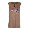 thumbnail image 5 of Midsumdr Oversize Tank Top for Women Summer 4th of July Printed Shirts Plus Size V-Neck Sleeveless Vest, 5 of 7