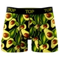 thumbnail image 2 of TOP Wear - Men's Cotton Blend Boxer Briefs - Pack of 4 - Soft, Durable, All-Day Comfort, 2 of 5