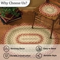 thumbnail image 5 of Park Designs Mill Village Braided Oval Rug 32'' x 42'', 5 of 5