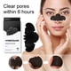thumbnail image 4 of Mascarilla para eliminar puntos negros de la nariz limpieza profunda de Ndcxsfigh la piel tira retráctil de poros (negro), 4 of 9