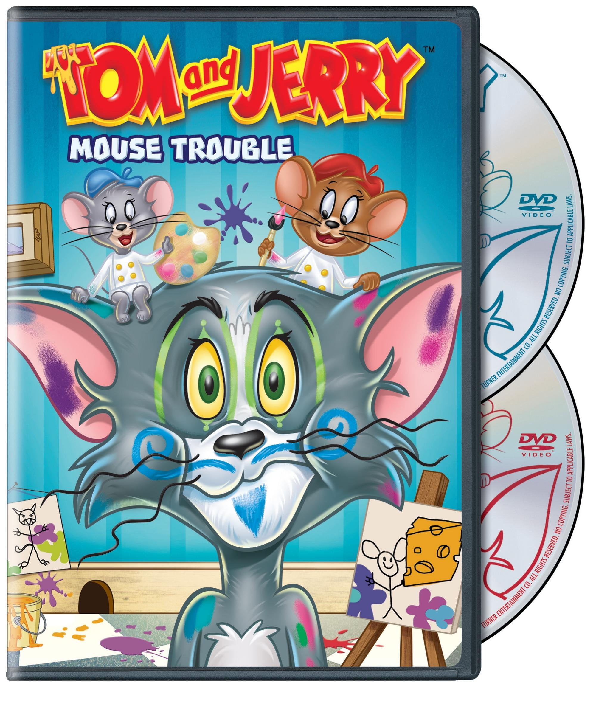 Tom & Jerry: Mouse Trouble (DVD) - Walmart.com