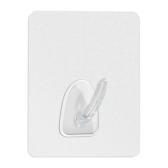 Dvkptbk Hooks/Hangers/Holders Traceless Hook Strong Nail Free Traceless Adhesive Hook Transparent Frosted Adhesive Hook Organization and Storage on Clearance