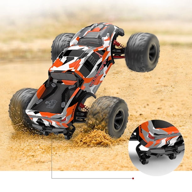 Coche de telemando CUTICAT 1:10 Camiones todoterreno Vehículo RC eléctrico rojo