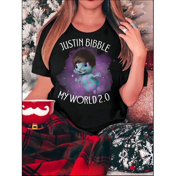 Creative English Ghost Man Pattern Printed Women'S Fashionable Round Neck Short Sleeve, Simple Casual Sports T-Shirt, Comfortable Summer Top for Holidays.