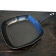 thumbnail image 3 of Oster Allston 11" Square Grill with TPR Coated Heat Resistant Handle, Black, 3 of 5