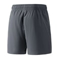 thumbnail image 2 of EOYWHK Workout Shorts for Men with Pockets Elastic Waist Mens Active Shorts Soft Lightweight Breathable for Workout Training Outdoor Sports Gray, Size S, 2 of 9