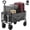 Gary, variant on Collapsible Wagon Cart Foldable with Wheels, 102L Large Capacity 330 lbs Utility Carts Heavy Duty with Flexible Handle for Sports, Grocery, Garden & Camping Red