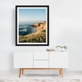 thumbnail image 3 of La Jolla Coastal 01 - San Diego California Photography Coastal Beach Seascape Ocean Flowers Nature Scenic Black Framed Wall Art Print 9 x 12 inches, 3 of 4