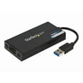 thumbnail image 3 of StarTech.com USB 3.0 to HDMI Adapter, 4K 30Hz Ultra HD, DisplayLink Certified, USB Type-A to HDMI Display Adapter Converter for Monitor, External Video & Graphics Card, Mac & Windows - USB to HDMI Adapter (USB32HD4K) - Adapter cable - TAA Compliant - USB Type A male to HDMI female - 7.9 in - black - USB power + audio - for P/N: HDDVIMM3, HDMM12, HDMM15, HDMM1MP, HDMM2MP, HDMM3, HDMM3MP, HDMM50A, HDMM6, HDPMM50, 3 of 7