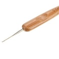 thumbnail image 5 of Wood Handle Crochet Hook for Dreadlocks Braids, Locking Crochet Needle for Hair Styling and Braid Craft Tools, 5 of 7