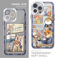 thumbnail image 2 of Funda de teléfono Disney Zootopia para iPhone 16 Pro 13 Pro Max SE 8 7 Plus XR 14 15 Pro Max 11 12 Mini X XS Max carcasa transparente suave, 2 of 5