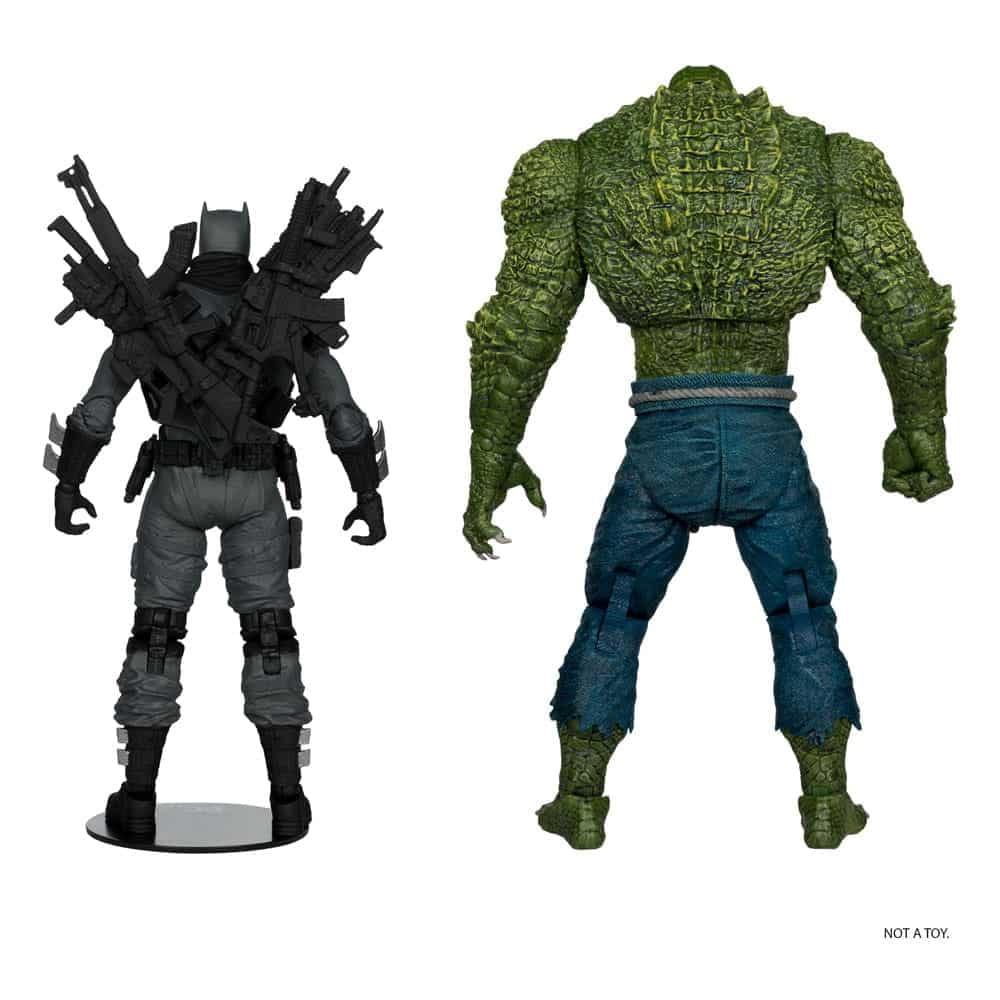 McFarlane Toys DC Collector Edition Batman vs Killer Croc Volume 3 (The Grim Knight) 7-in Action Figure 2-Pack