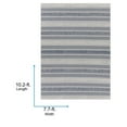 thumbnail image 6 of Livabliss Washable Rugs for Living Room, 8x10 La Casa Global Navy Area Rug, Bedroom Dining Room Home Decor Stain Resistant Carpet (7'7" x 10'2"), 6 of 8