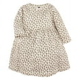 thumbnail image 4 of Hudson Baby Girl Cotton Dresses, Blush Rose Leopard, 0-3 Months, 4 of 4