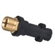 thumbnail image 4 of Adaptador para lavadora a presión,Adaptador de lavadora a presión para K2 K3 K4 K5 K6 K7,Adaptador de Espuma para Lavadora 1/4'' Conexión Rápida,Conector Rápido Hembra de Latón 2 piezas, 4 of 7