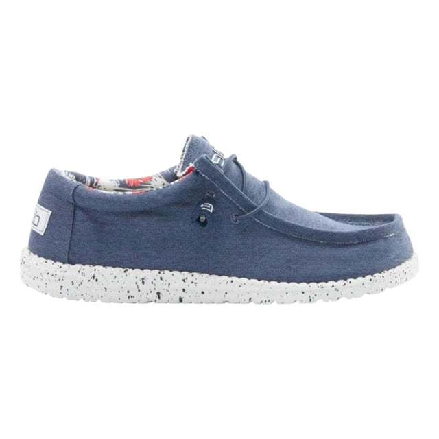 Zapatos Comodos Casuales para Hombre Color Azul Hey Dude 110382600-42