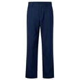 thumbnail image 3 of AWZXDE Boys Girls School Pants Straight Leg Formal Trousers Kids Dress Pants Elastic Waist Bottom Navy - 7-8 Years, 3 of 8