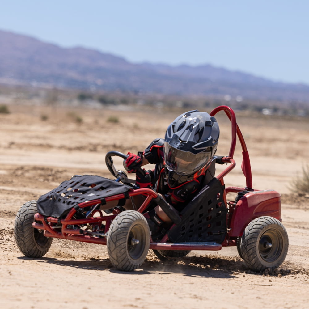 Hoverheart 1 Seater 1000W Electric Go-Kart - Black