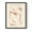 Black, variant on Matisse C Framed Print - Solid Wood