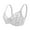White, variant on Underwire Bra for Women with Lace Camisole Design, Solid Color Daily Wear, All-Day Comfort, 1 PC