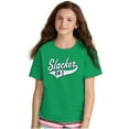 thumbnail image 3 of Slacker 247 Couch Potato Lazy Funny Crewneck T Shirts Boy Girl Teen Brisco Brands S, 3 of 6