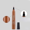 thumbnail image 4 of Fankiway Waterproof Eyebrow Pencil, Eyebrow Pen Fork Tip Eyebrow Long Lasting, 4 of 6