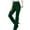 Green, variant on WTXUE Suit Pants, Womens Trousers Womens Elegant Casual Daily Straight Leg Casual Pants Solid Color Trousers, Slacks Pantalones De Mujer, Dark Red