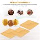 thumbnail image 4 of 100Pzs Papel De Chupachup Chocolate Caramelo Dulce Cuadrado Envolturas Hojuela Aluminio, 4 of 5