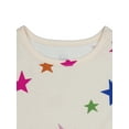 thumbnail image 3 of Wonder Nation Toddler Girls Long Sleeve Play Dress, Sizes 12M-5T, 3 of 3
