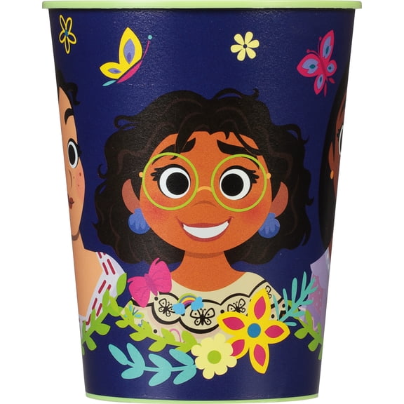Unique Disney Encanto Plastic Stadium Cup - 16oz, 1 Count | Perfect Party Drinkware